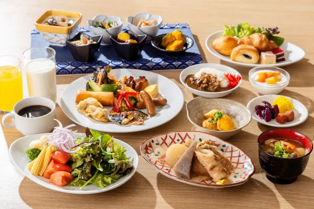 KOKO HOTEL 神戸新長田の朝食